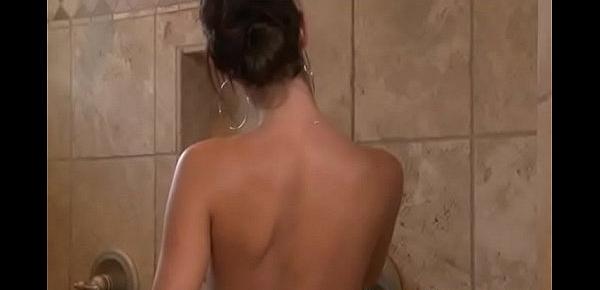  Busty nuru masseuse cocsucking under the shower